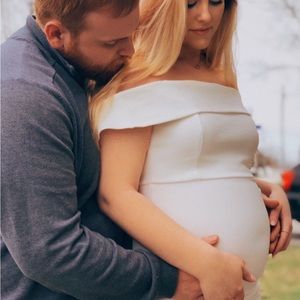 White off shoulder dress
